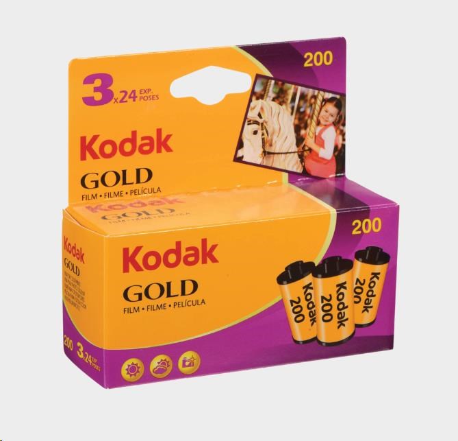 Kodak 135 Gold 200 Carded 24x30 