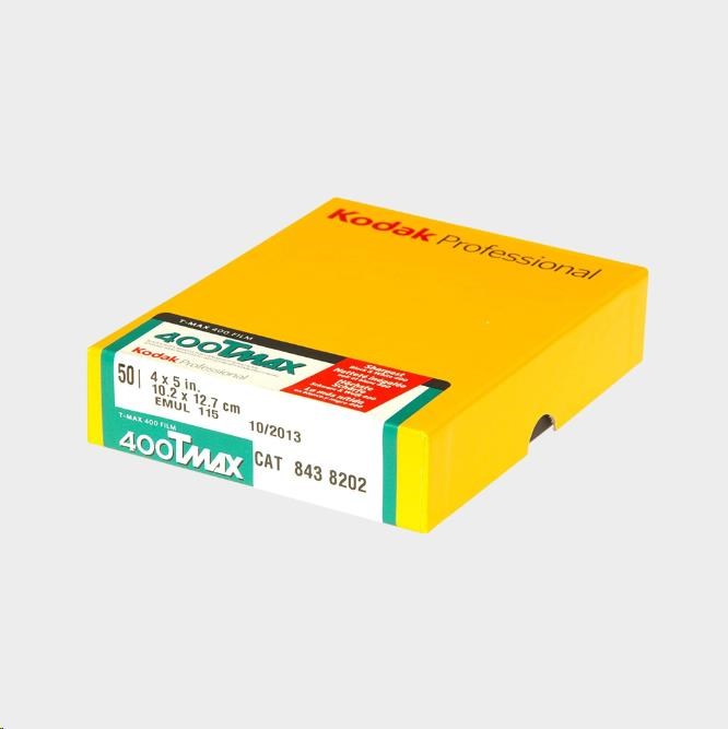 Kodak T-Max 400 4x5 50 Sheets0 