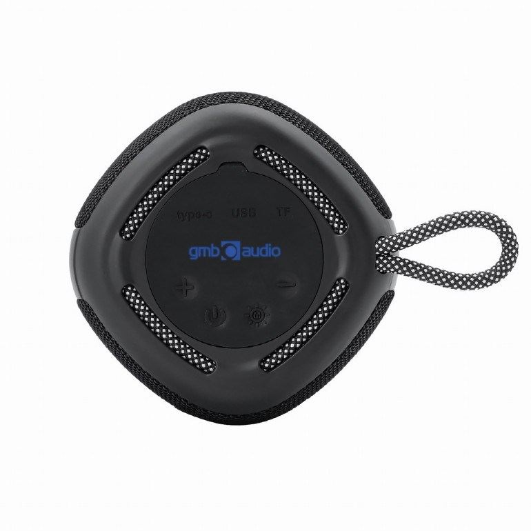 GEMBIRD Repro SPK-BT-LED-03-BK,  Bluetooth,  5W,  RGB LED podsvícení,  černá2 