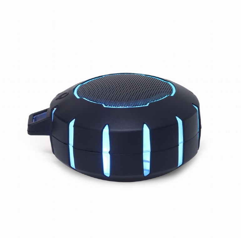GEMBIRD Repro SPK-BTOD-01,  Outdoor,  Bluetooth,  3W,  RGB LED podsvícení,  černá1 