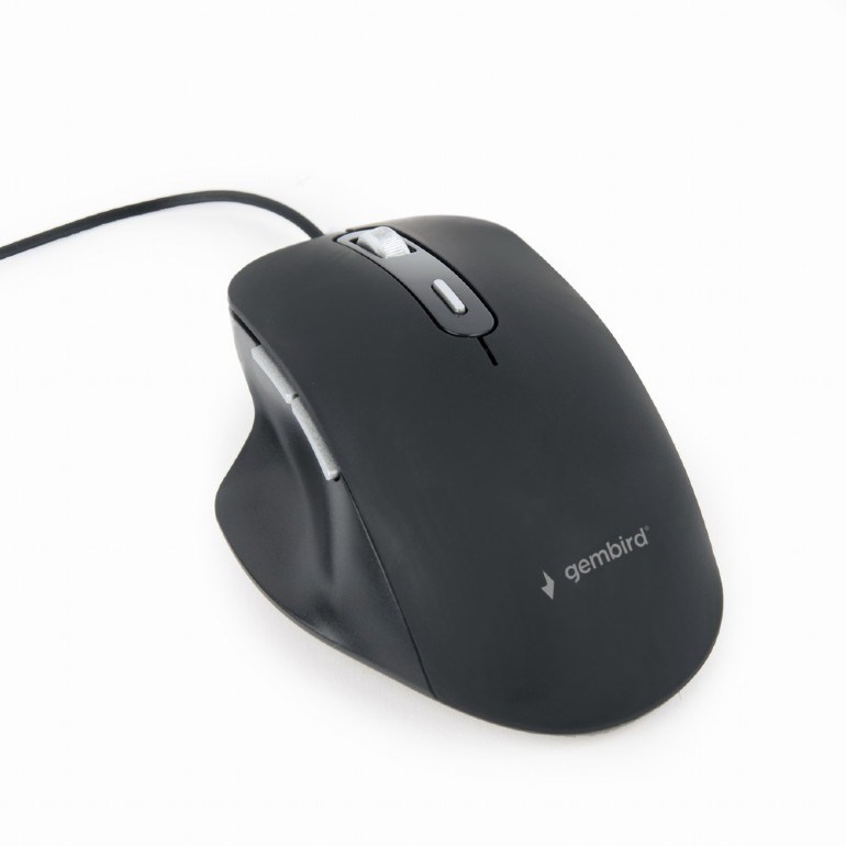 GEMBIRD myš MUS-6B-02,  drátová,  optická,  USB,  podsvícená,  černá0 