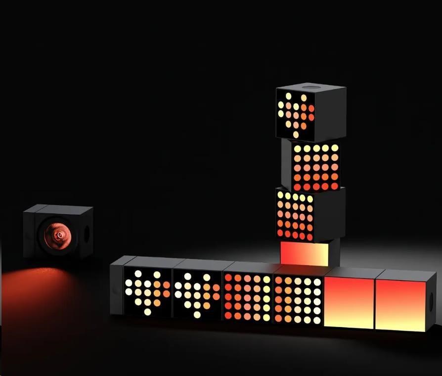 Yeelight CUBE Smart Lamp -  Light Gaming Cube Spot - Rooted Base4 