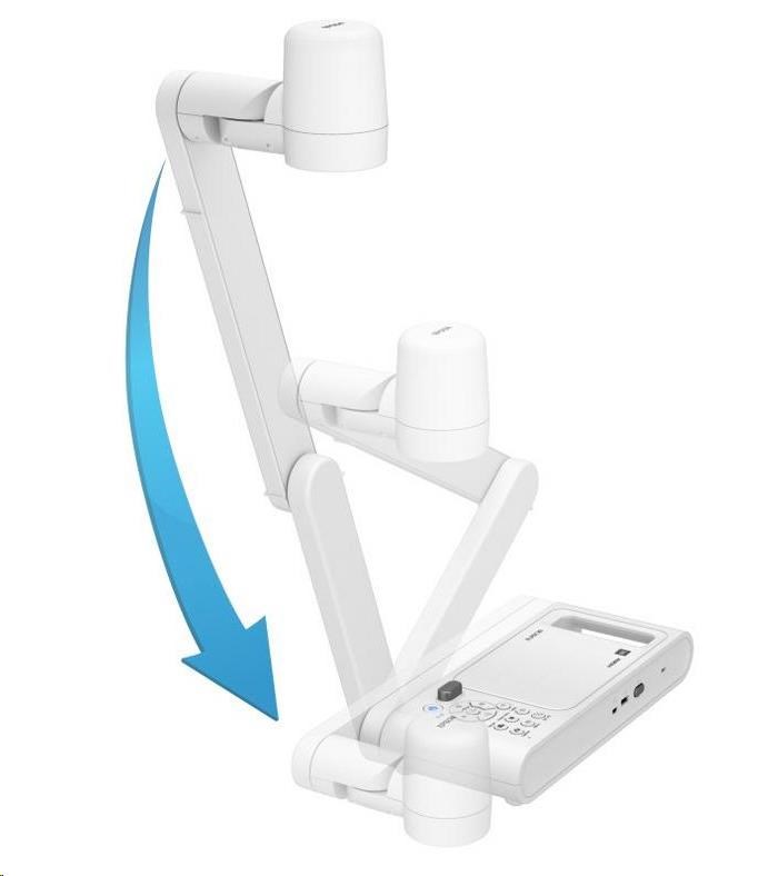 EPSON Vizualizér - ELPDC30 - USB,  HDMI,  WiFi,  Optika 10,  Digitální 23,  13 Mpx,  světla LED6 