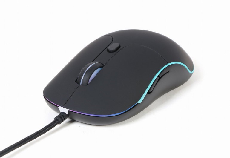 GEMBIRD myš MUS-UL-02,  podsvícená,  černá,  2400DPI,  USB0 