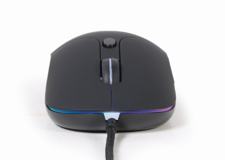 GEMBIRD myš MUS-UL-02,  podsvícená,  černá,  2400DPI,  USB3 