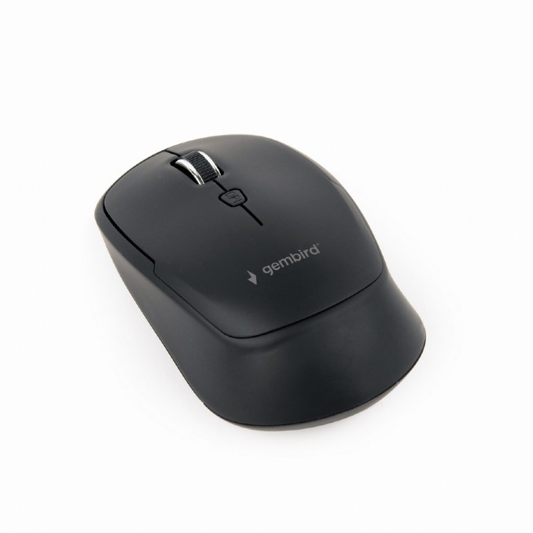 GEMBIRD myš MUSW-4B-05,  černá,  bezdrátová,  USB nano receiver1 