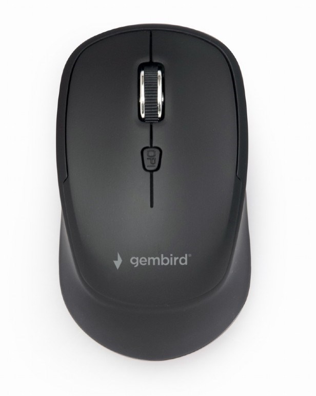 GEMBIRD myš MUSW-4B-05,  černá,  bezdrátová,  USB nano receiver2 