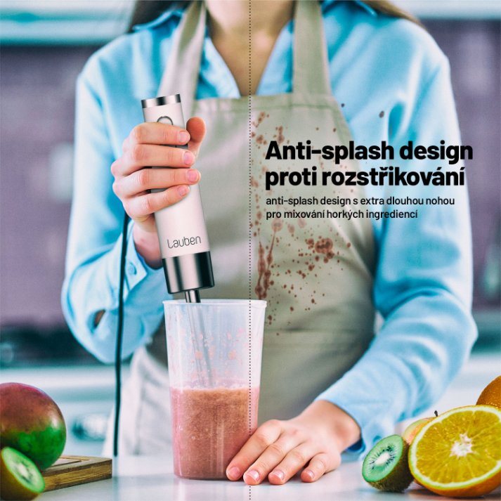 Lauben Stick Blender 800WT - tyčový mixér4 