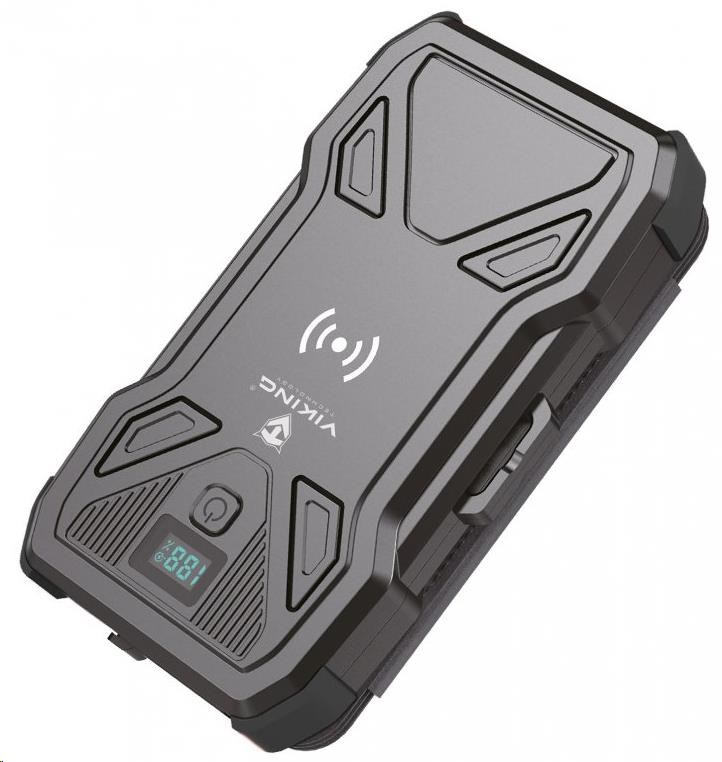 Viking solární outdoorová powerbanka TYR I 10000 mAh,  bezdrátové nabíjení0 