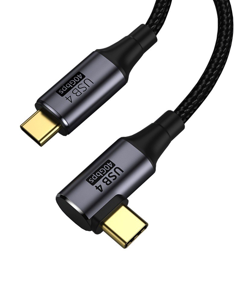 PREMIUMCORD Kabel USB4™ Gen 3x2 40Gbps 8K@60Hz 240W Thunderbolt 3 kabel 0,3m0 