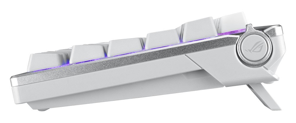 ASUS klávesnice ROG AZOTH Moonlight White,  mechanická,  Bluetooth,  US,  bílá0 