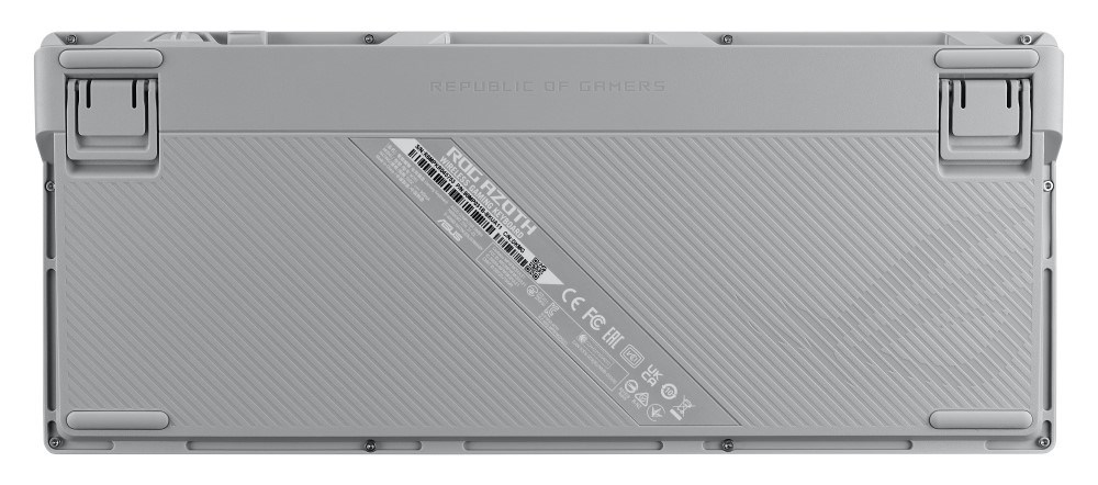 ASUS klávesnice ROG AZOTH Moonlight White,  mechanická,  Bluetooth,  US,  bílá8 