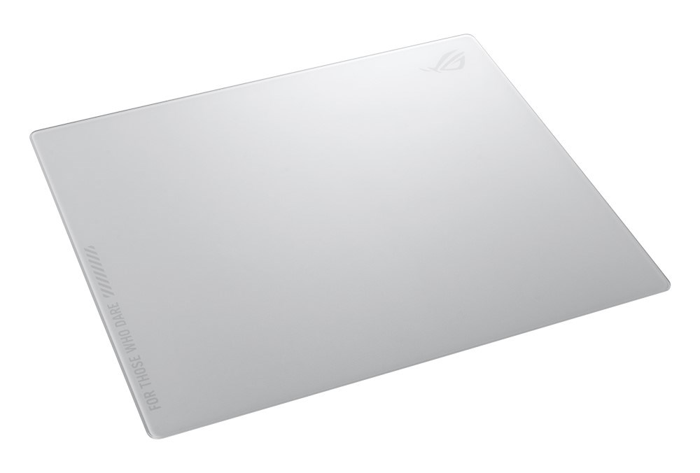 ASUS podložka pod myš ROG Moonstone ACE (vel. L /  White),  sklo8 