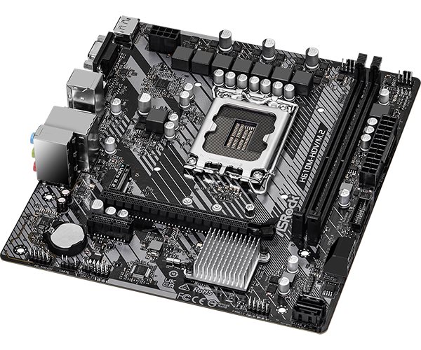 ASRock MB Sc LGA1700 H610M-HDV/ M.2 R2.0,  Intel H610,  2xDDR4,  1xDP,  1xHDMI,  1xVGA,  mATX2 