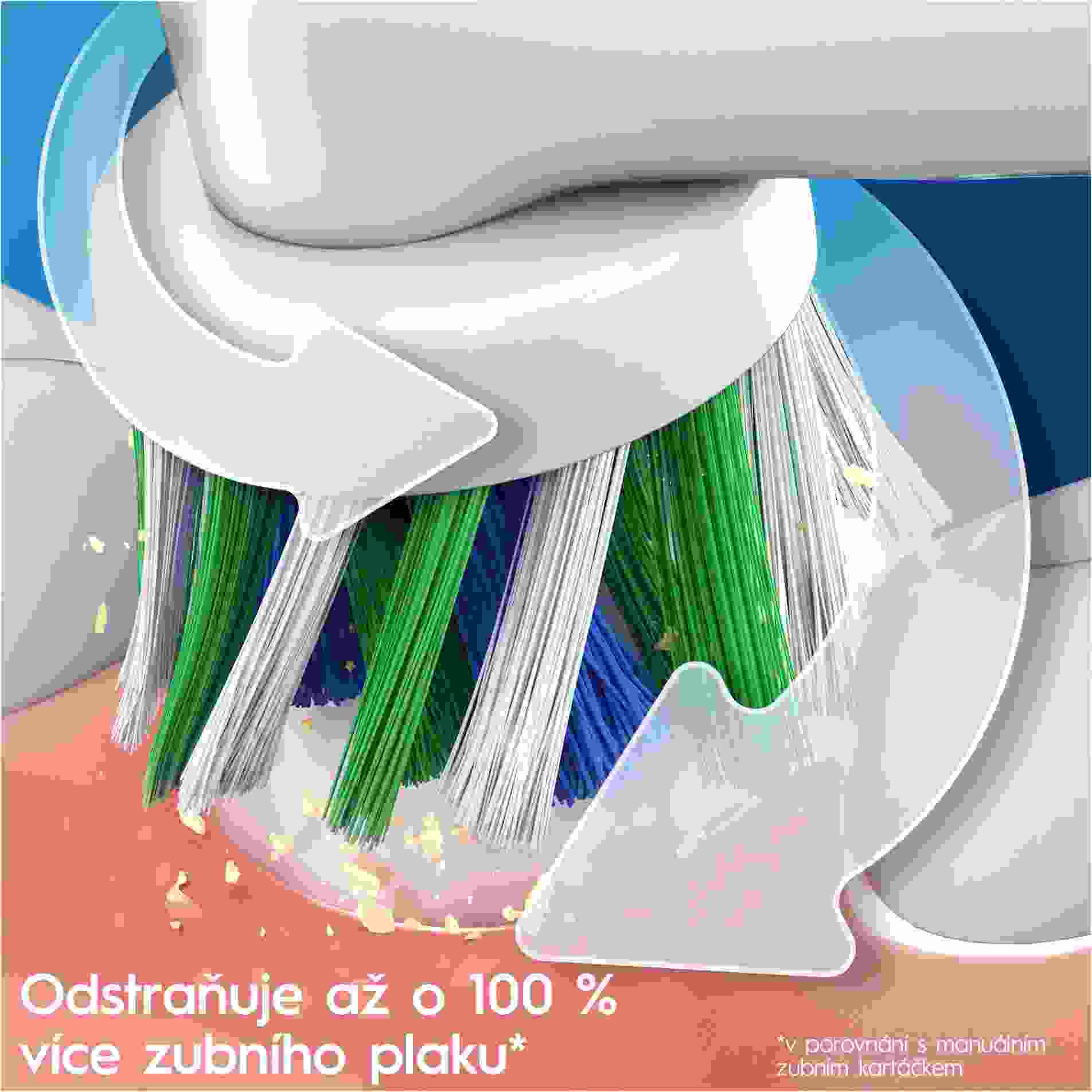 Oral-B Vitality PRO Protect X D103 Lilac Mist elektrický zubní kartáček, rotační, časovač, fialová3 