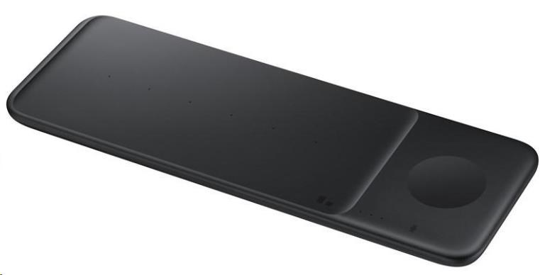 Samsung bezdrátová nabíječka EP-P6300TBE až pro tři zařízení,  Fast Charge,  černá1 