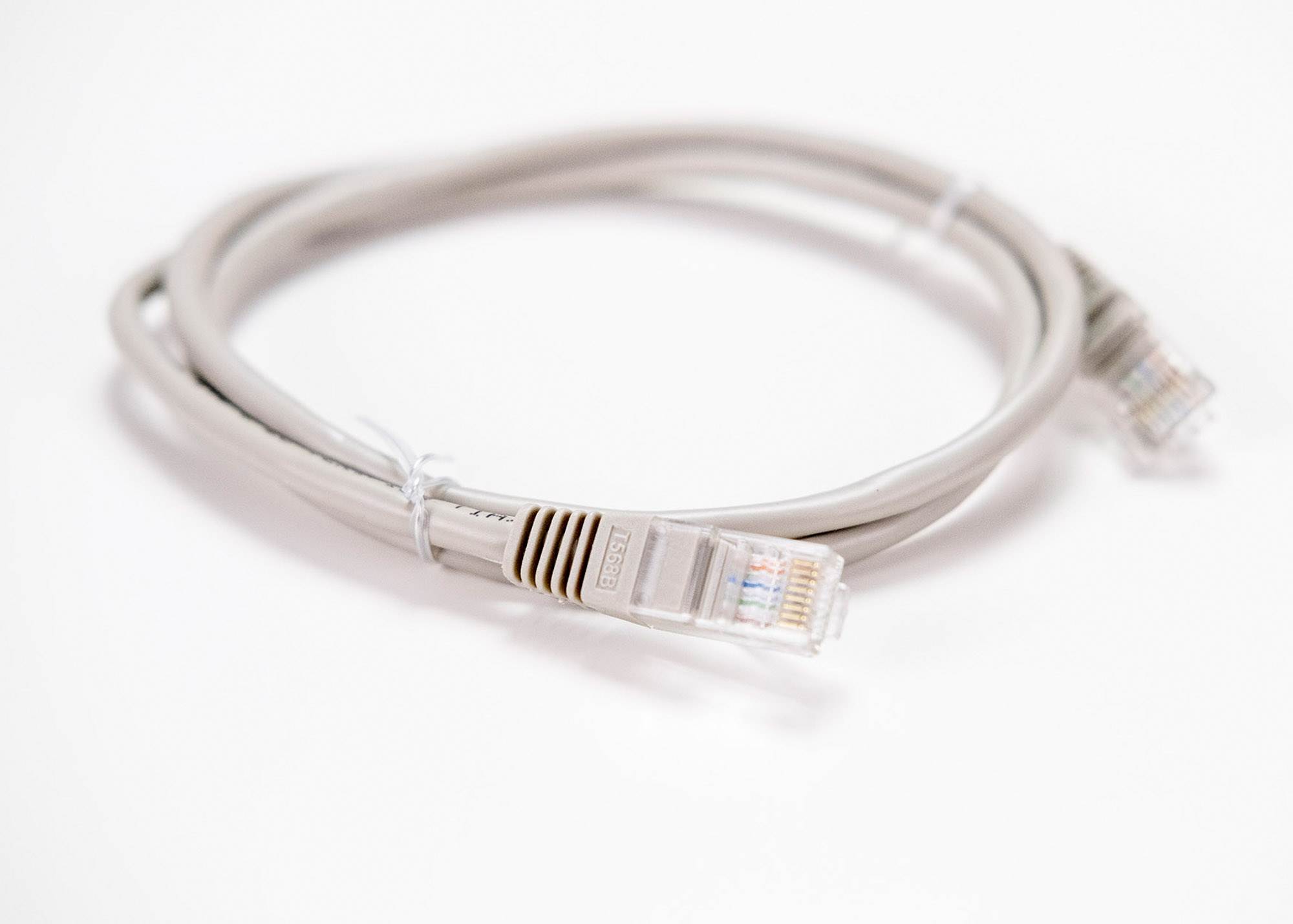 LYNX patch kabel Cat5E,  UTP - 0, 1m,  šedý (prodej po 10 ks)0 