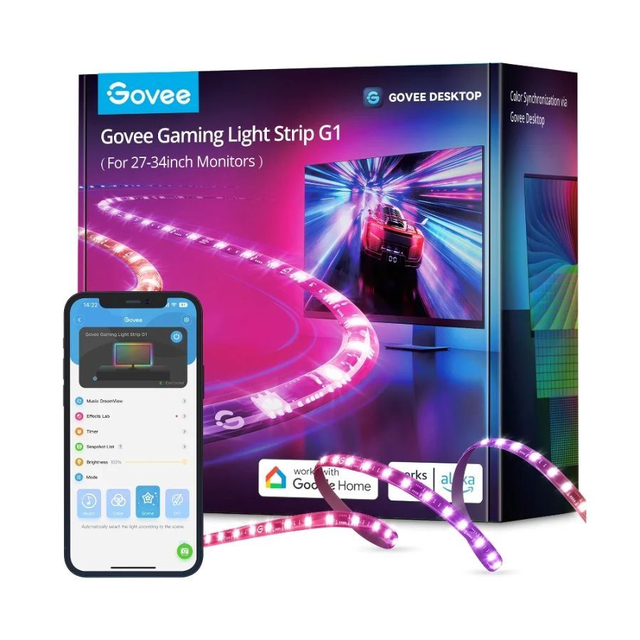 Govee Dreamview G1 Smart LED podsvícení monitoru 27-340 