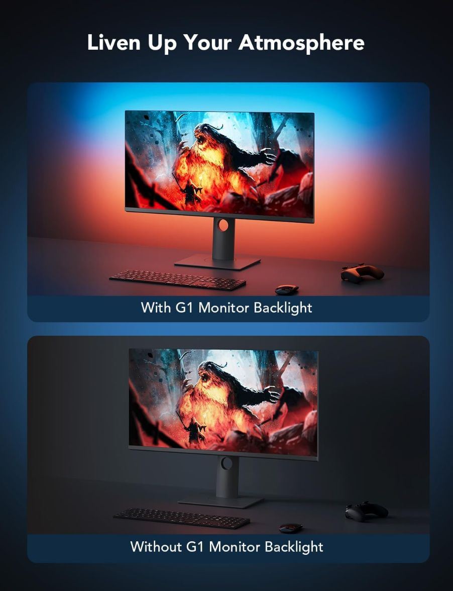 Govee Dreamview G1 Smart LED podsvícení monitoru 27-342 