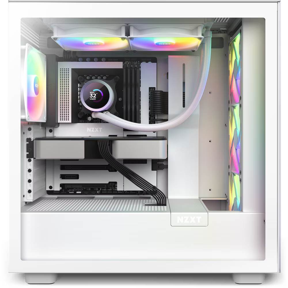 NZXT vodní chladič Kraken 280 RGB /  2x140mm fan /  LCD disp. /  6 let /  LGA1851 /  AM54 