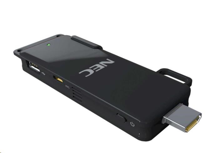 NEC MultiPresenter Stick (MP10RX),  bez napájecího adapteru 220V,  kabel USB A-Micro USB0 