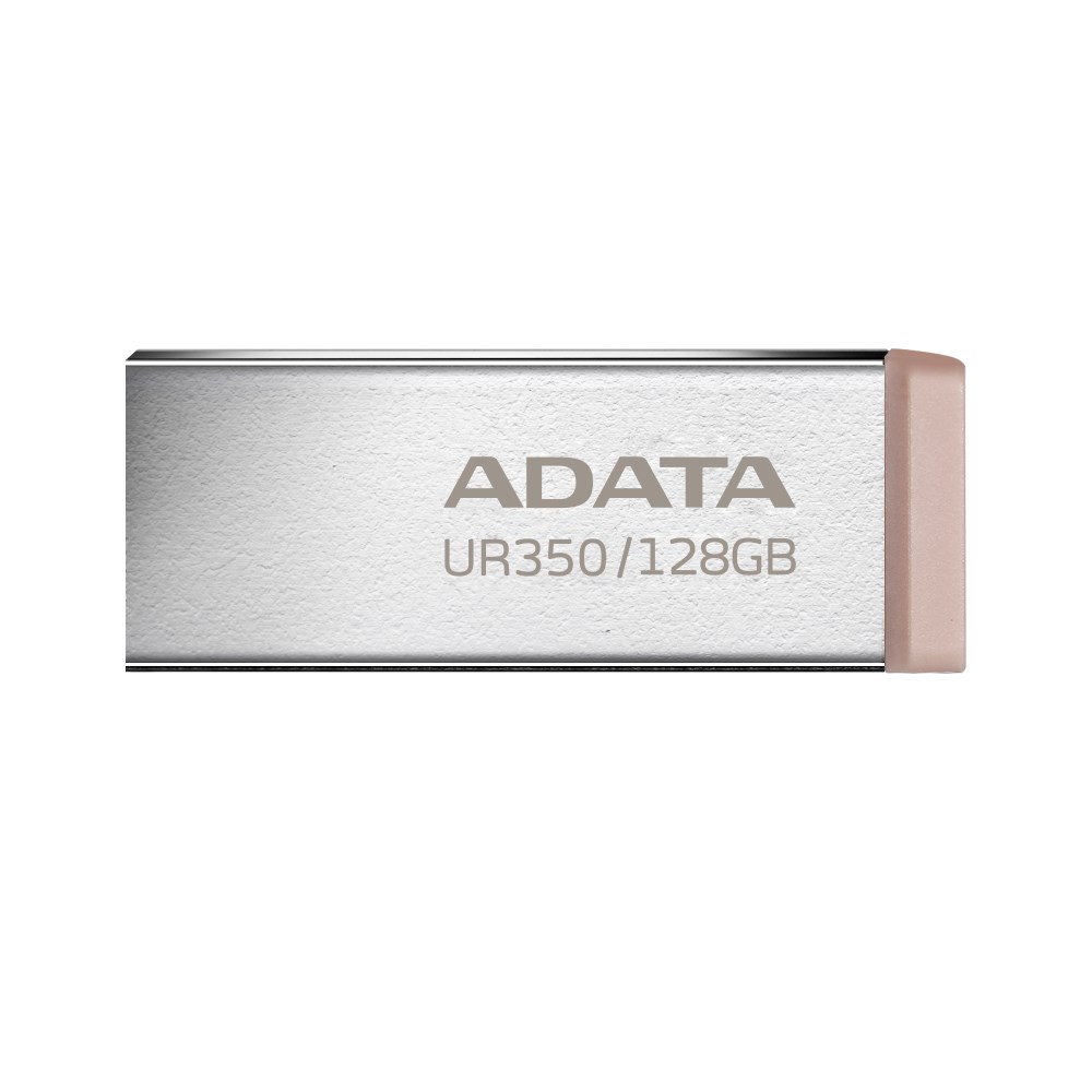 ADATA Flash Disk 128GB UR350,  USB 3.2 Dash Drive,  kov hnědá0 