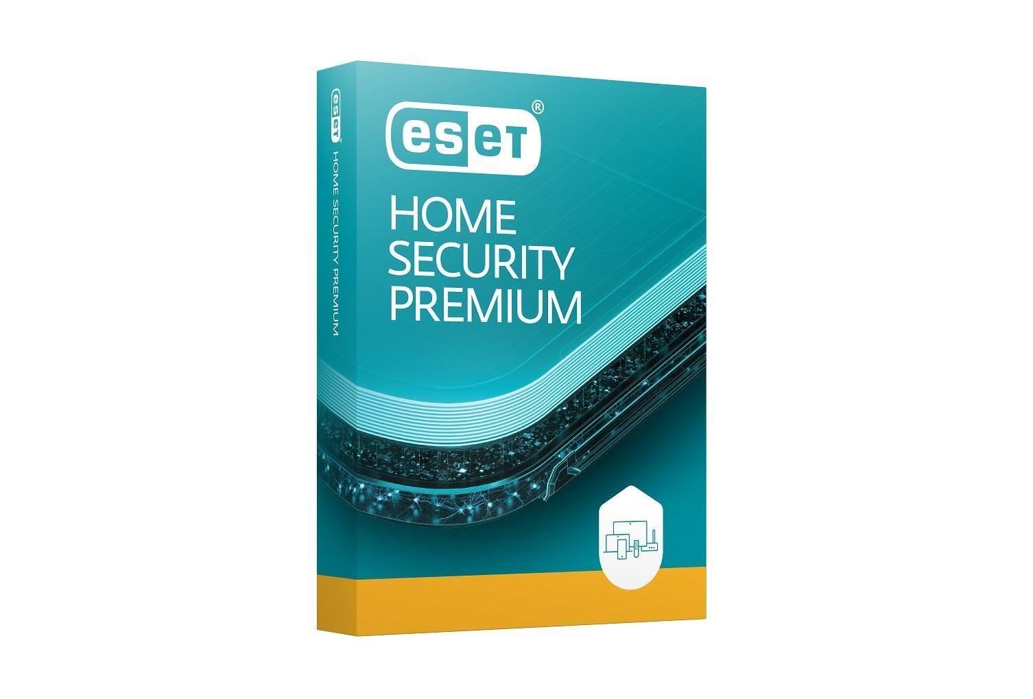 ESET HOME SECURITY Premium pre   10 zariadenia, krabicová licencia na 1 rok0 