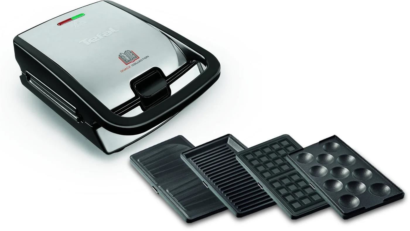 TEFAL SW854D16 Snack Collection 4v1 toustovač,  700 W,  vyměnitelné plotny,  indikátor připravenosti2 