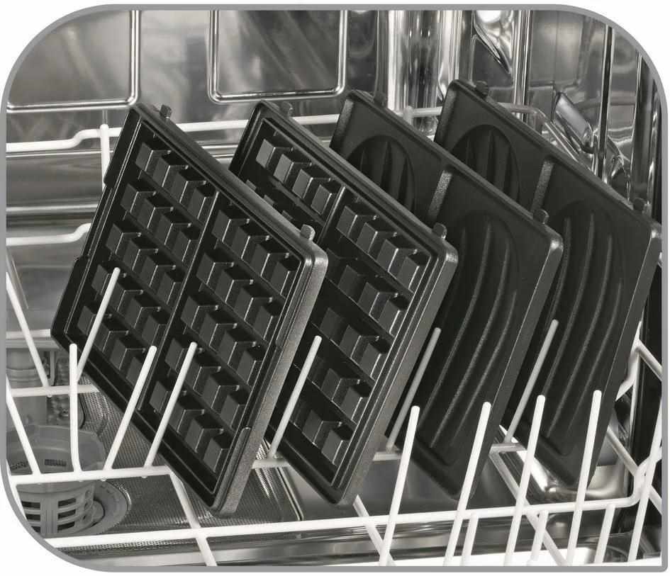TEFAL SW854D16 Snack Collection 4v1 toustovač,  700 W,  vyměnitelné plotny,  indikátor připravenosti4 