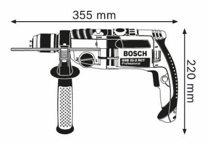 Bosch GSB 21-2 RCT,  Professional0 