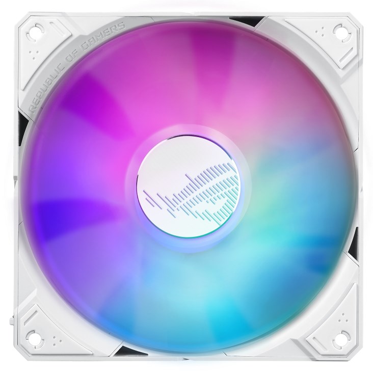 ASUS vodní chladič CPU AIO ROG RYUJIN III 240 ARGB WHITE,  2x120mm,  LGA1851,  AM53 