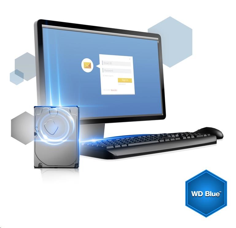 WD Blue/ 1TB/ HDD/ 3.5