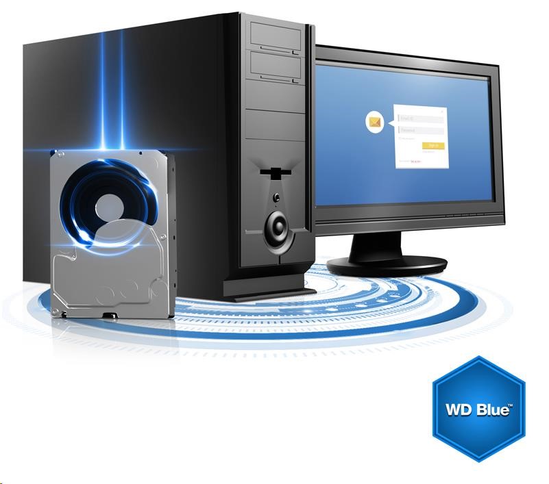 WD Blue/ 1TB/ HDD/ 3.5
