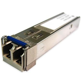 SFP+ transceiver 10GBASE-SR/ SW,  multirate,  MM,  OM3-300/ OM2-82/ OM1-33m,  850nm VCSEL,  LC duplex,  DMI ,  HP kompatibilní0 