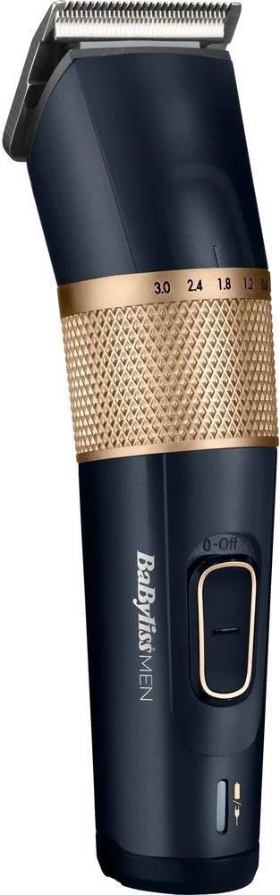 BaByliss E986E zastřihovač na vlasy,  8 nástavců,  na akumulátor,  ovládací tlačítka,  titanové břity,  voděodolný1 