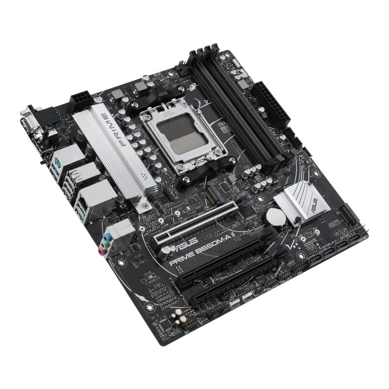 ASUS MB Sc AM5 PRIME B650M-A II-CSM,  AMD B650,  4xDDR5,  1xDP,  1xHDMI,  1xVGA,  mATX2 