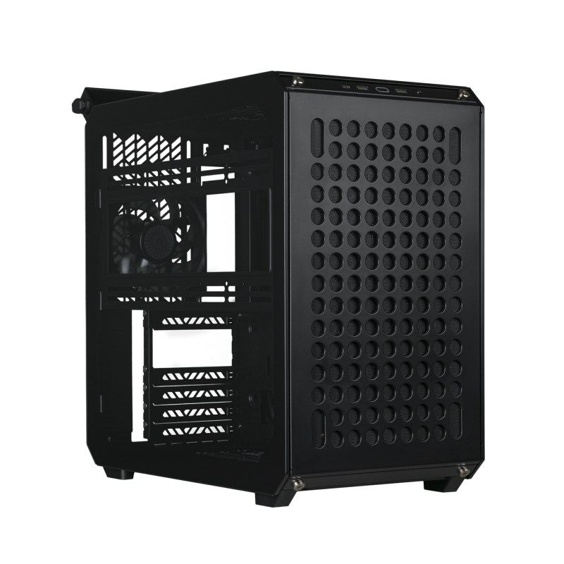 Cooler Master case Qube 500 Flatpack,  E-ATX,  Průhledná bočnice,  1x 120mm Fan,  Černá2 