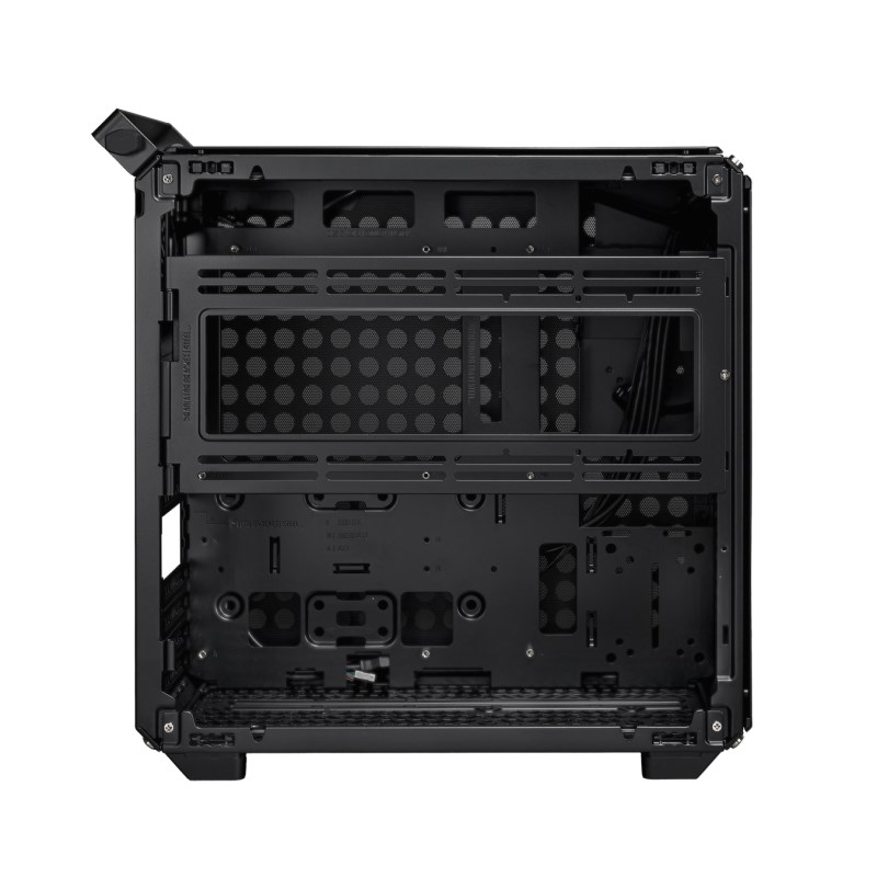 Cooler Master case Qube 500 Flatpack,  E-ATX,  Průhledná bočnice,  1x 120mm Fan,  Černá3 