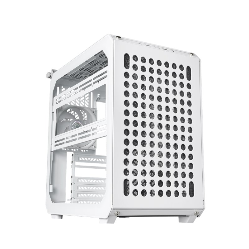 Cooler Master case Qube 500 Flatpack,  E-ATX,  Průhledná bočnice,  1x 120mm Fan,  Bílá8 