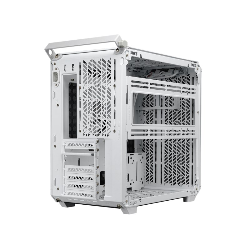 Cooler Master case Qube 500 Flatpack,  E-ATX,  Průhledná bočnice,  1x 120mm Fan,  Bílá6 