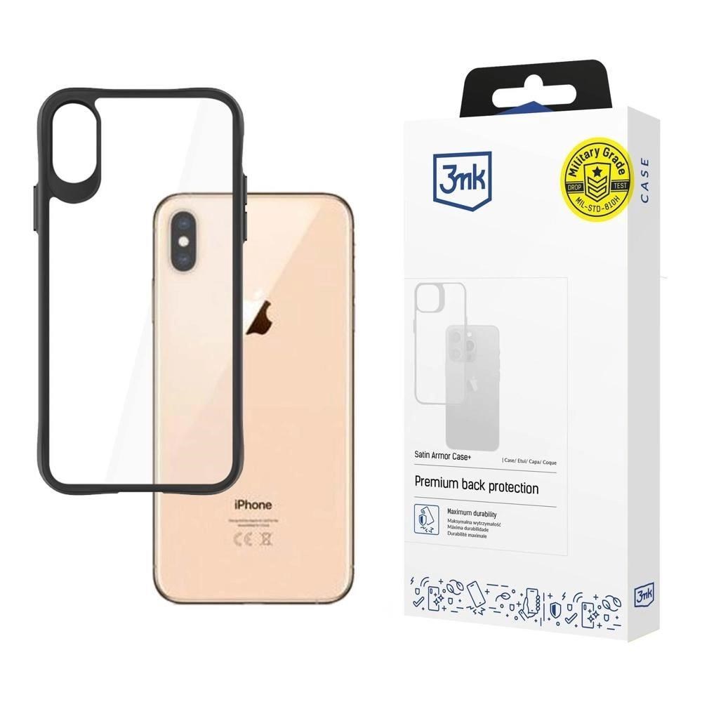 3mk ochranný kryt Satin Armor Case+ pro Apple iPhone Xs Max0 