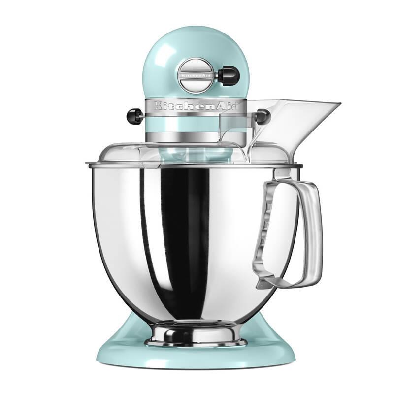 KitchenAid Artisan 5KSM175PSEIC kuchyňský robot, 10 rychlostí, planetární systém, celokovová konstrukce, ledově modrá0 