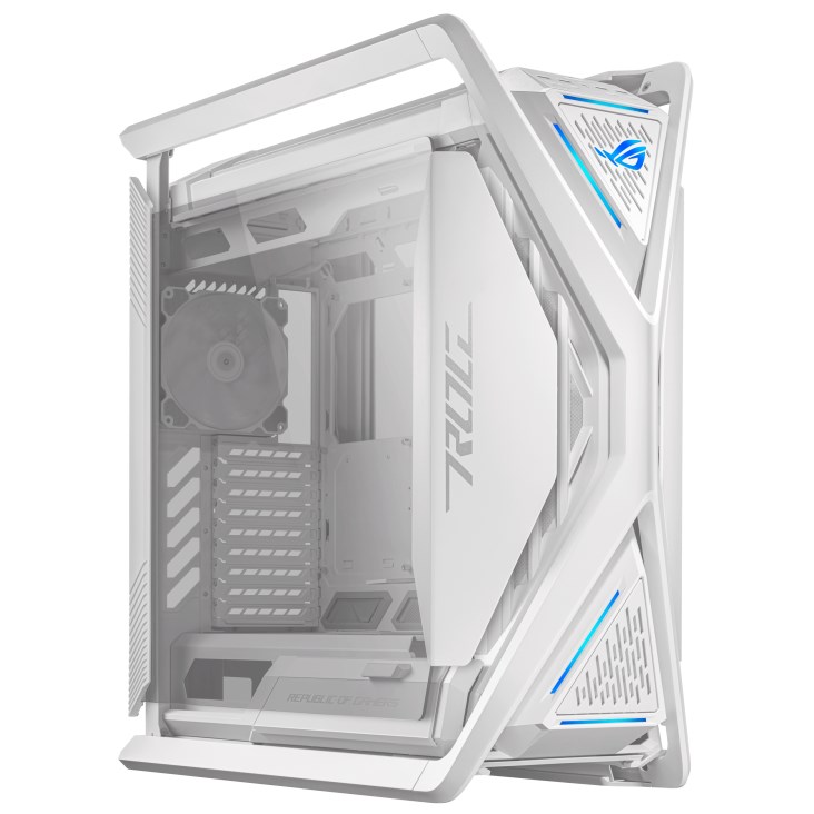 ASUS case ROG HYPERION (GR701) WHITE,  Big Tower,  průhledná bočnice,  bílá2 