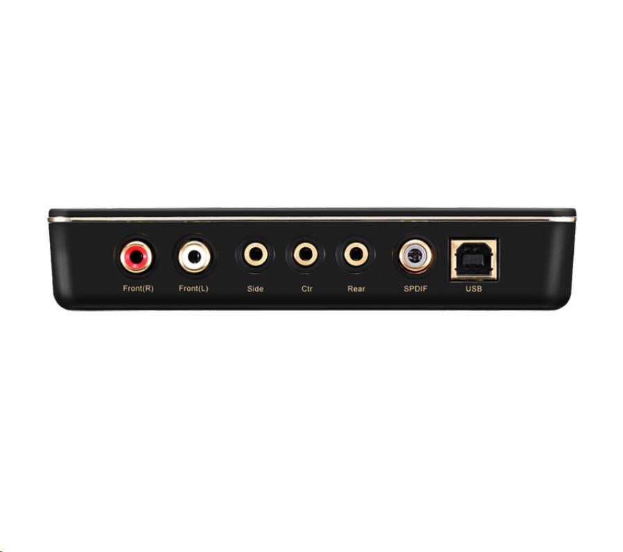 ASUS zvuková karta Xonar U7 MK II,  sound card,  USB 2.01 