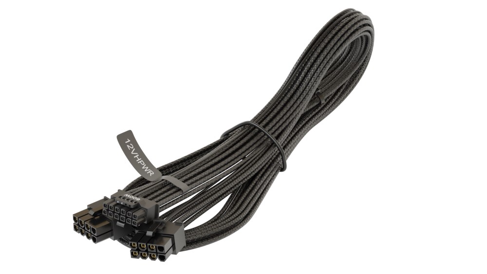SEASONIC 12VHPWR cable black,  750mm0 