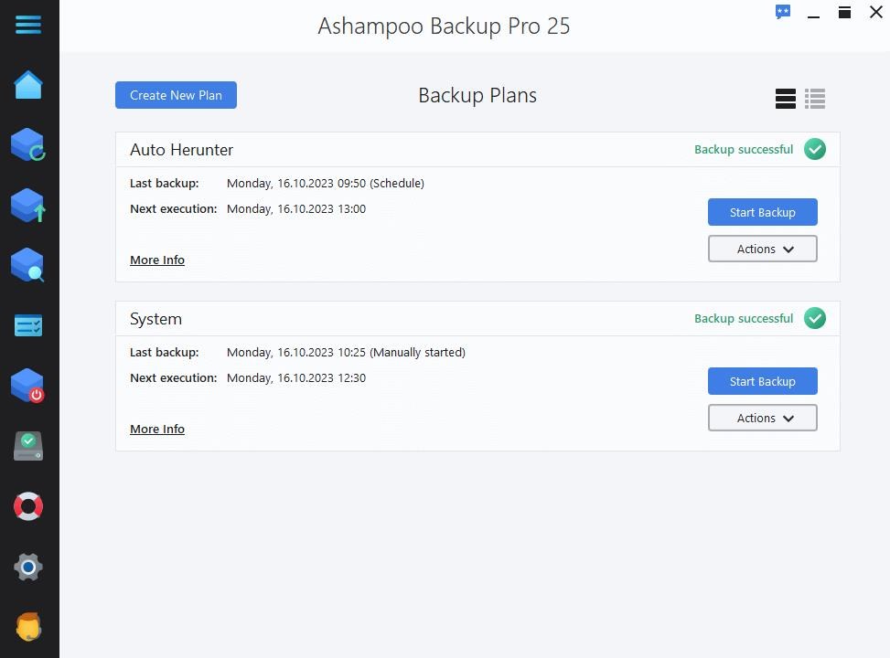 Ashampoo Backup Pro 251 