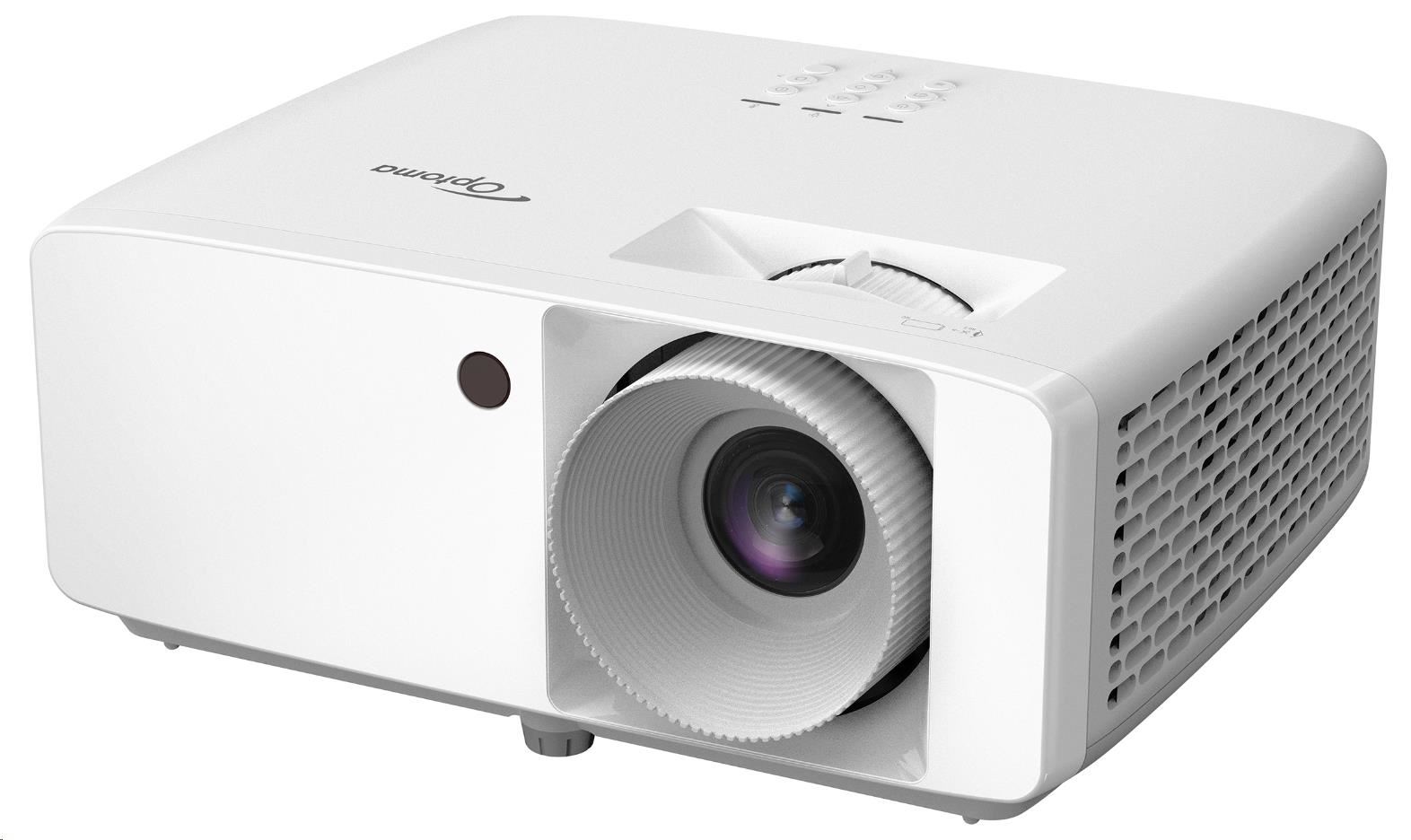 Optoma projektor HZ146X (DLP,  laser,  FULL 3D,  1080p,  3 800 ANSI,  2M:1,  2xHDMI,  RS232,  USB-A power,  1x15W speaker)2 