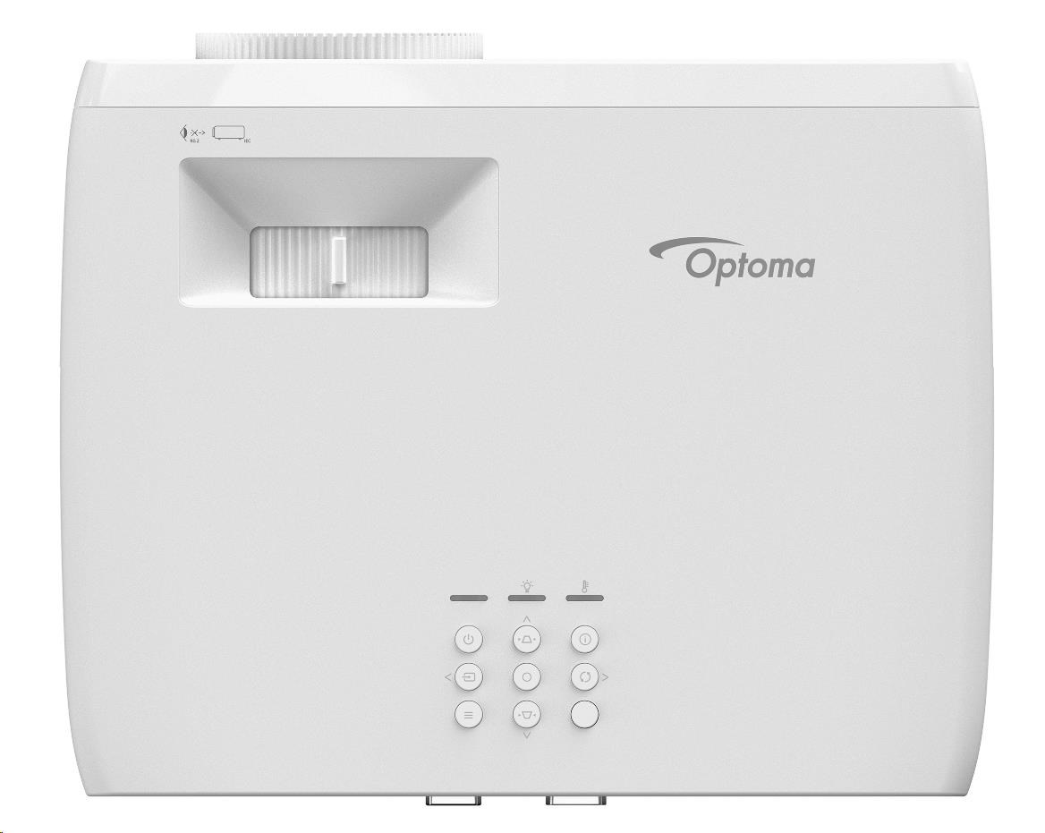 Optoma projektor HZ146X (DLP,  laser,  FULL 3D,  1080p,  3 800 ANSI,  2M:1,  2xHDMI,  RS232,  USB-A power,  1x15W speaker)3 