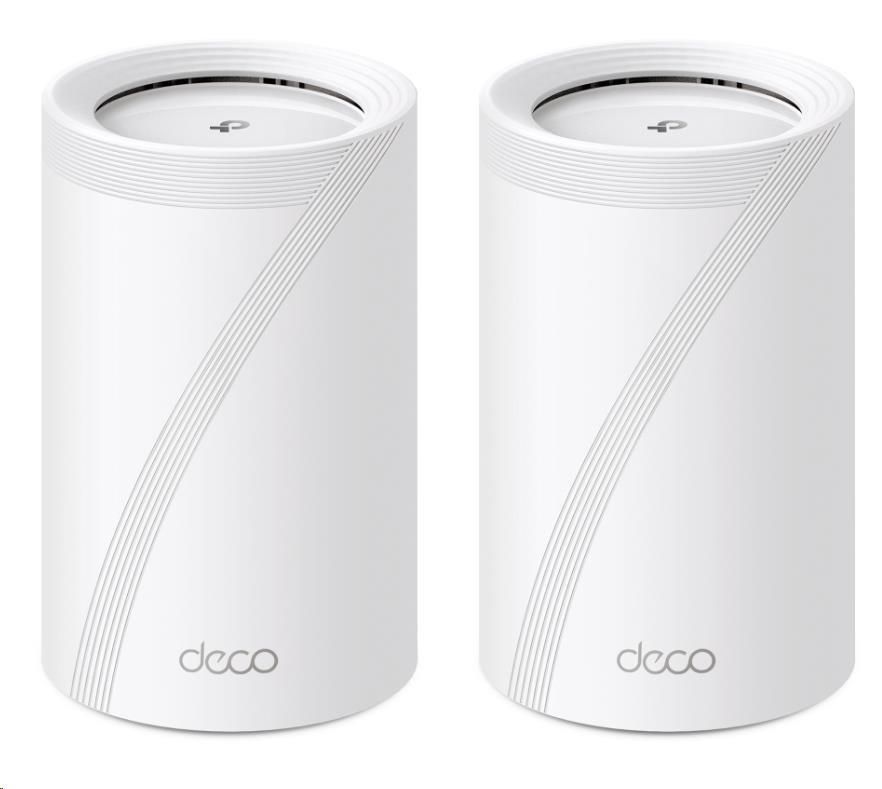 TP-Link Deco BE65(2-pack) WiFi7 Mesh(BE9300, 2, 4GHz/ 5GHz/ 6GHz, 4x2, 5GbELAN/ WAN,  1xUSB3.0)0 