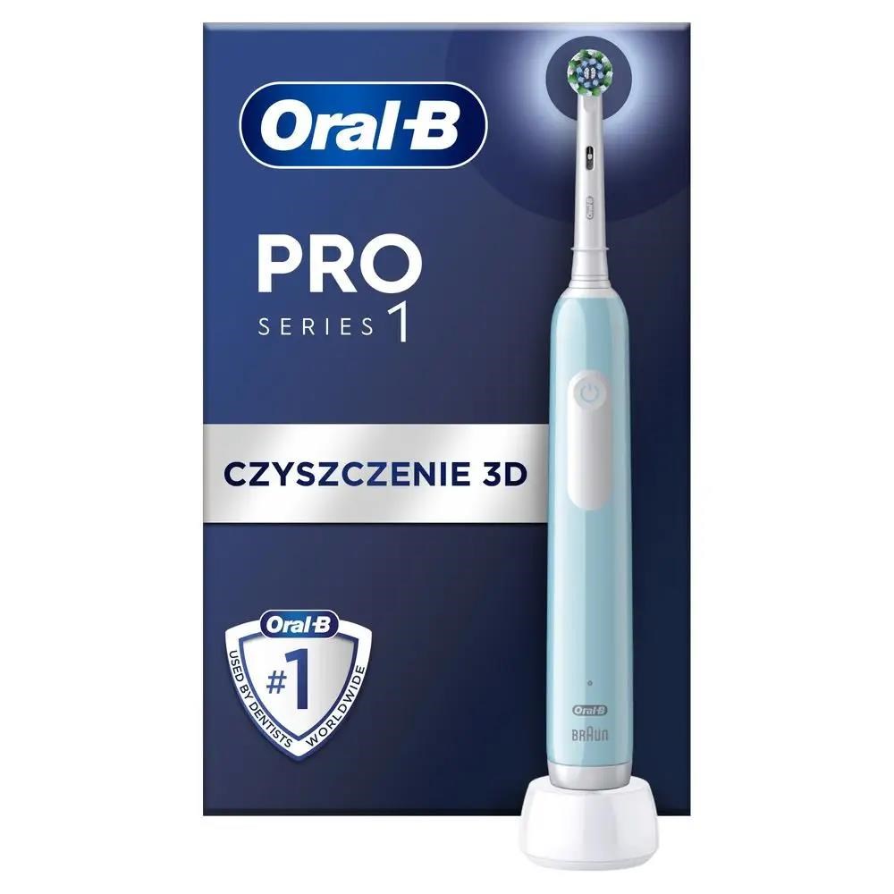 Oral-B Pro Series 1 elektrický zubní kartáček,  3 režimy,  oscilační,  časovač,  Smart funkce,  karibská modrá2 